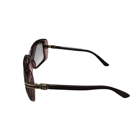 Gucci Women's' Sunglasses Oversized Purple Interlocking G Logo GG3188/S - Picture 2 of 7